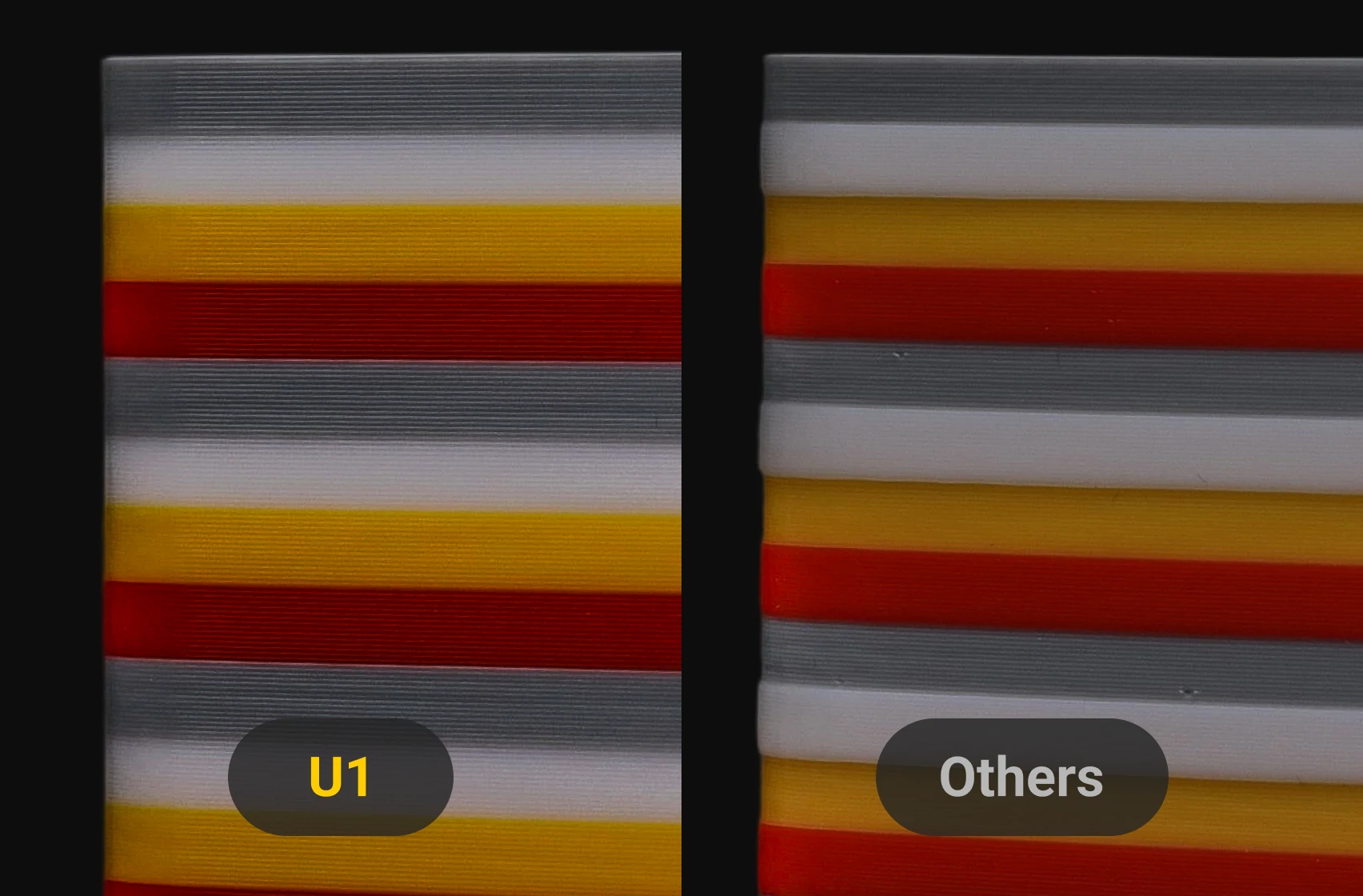 Crisp Multi-Color Parts, Even at Max Print Speeds